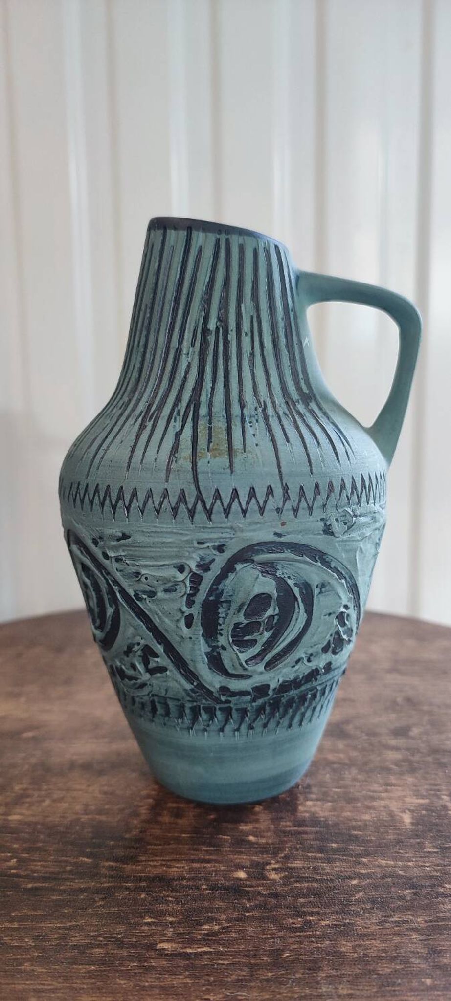 Vase pichet terre cuite vintage