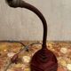 Art Deco lamp ERPE no 40 - Belgium 1930s/40s - Swan Neck Cast Iron