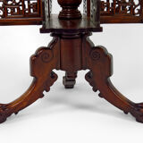 Japanese-style rotating pedestal table, France, circa 1880