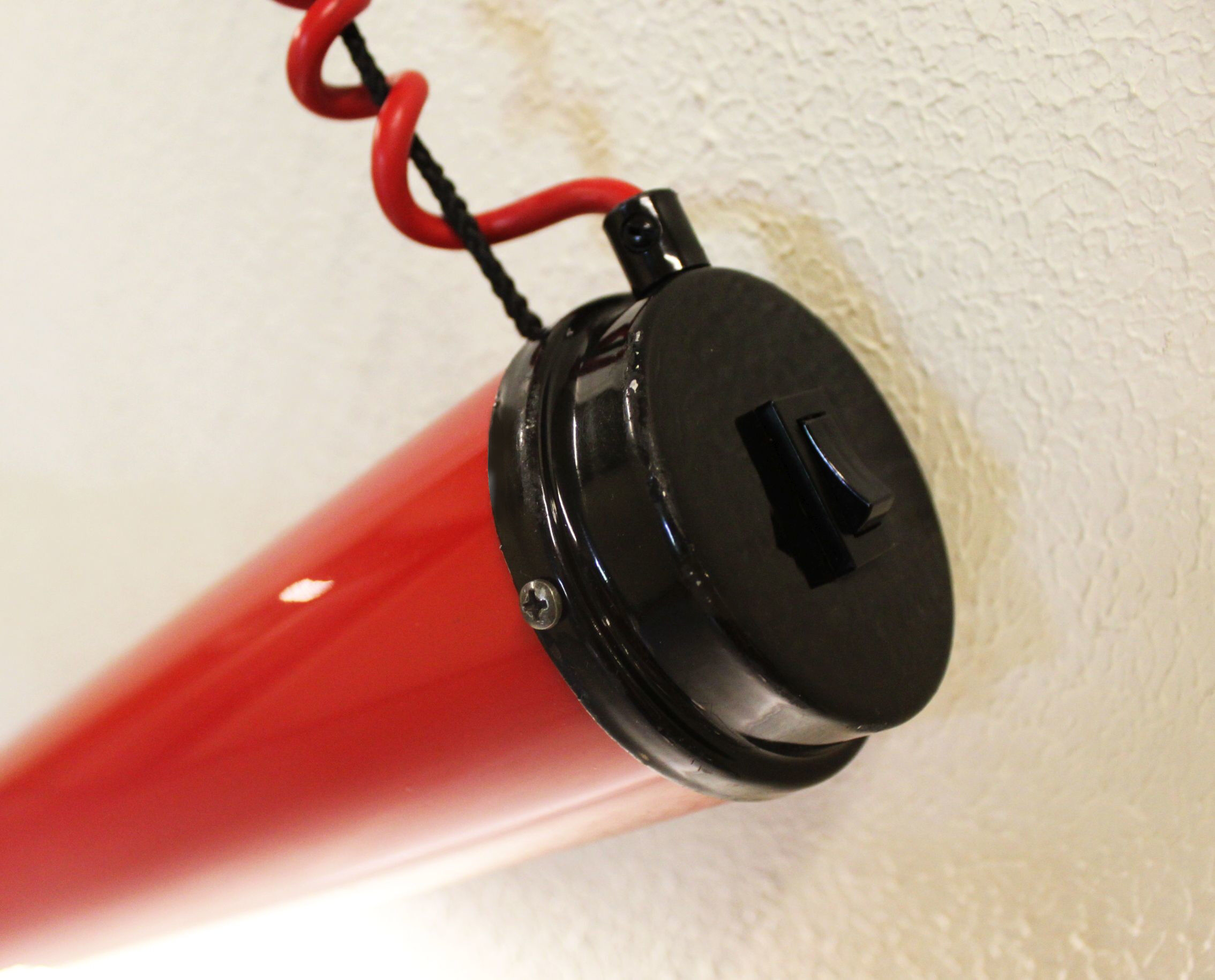 Vintage Ikea pendant lamp, 70's.
