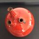 Vintage ball vase in enamelled ceramic