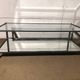 1970s mirrored coffee table