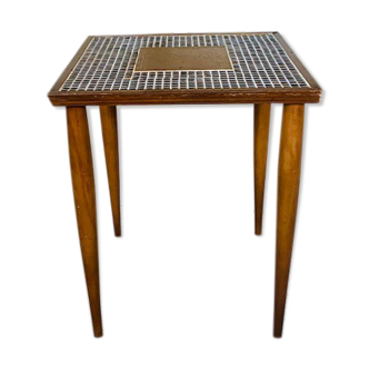 Table d'appoint vintage de style scandinave années 60