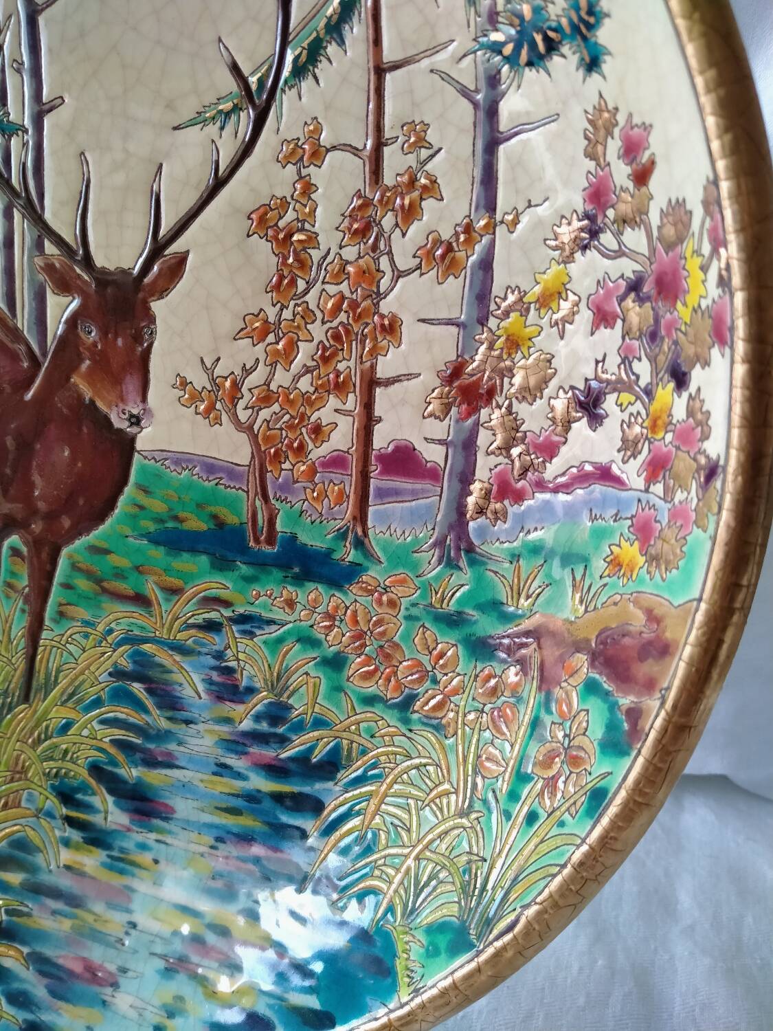 Large Longwy Dish