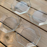 Transparent arcoroc plates