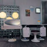 Gautier furniture circa 1970, Desk and dressing table set