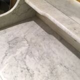 Marble tray pine toilet Cabinet