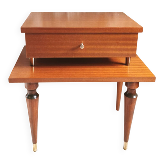 Vintage bedside table, 1950s