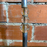 Tulip Foot Ashtray Chrome Metal + Glass Balls + Vintage Ashtray