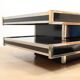 A vintage mid-century Willy Rizzo coffee table for Mario Sabot
