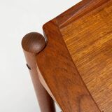 Danish Serving Trolley attributed to Poul Hundevad for Hundevad & Co, Denmark, 1960s