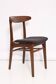 Black velvet chair, Rajmund Halas, Poland, 1960s