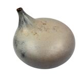 Mid-century organic modern gres vase, Franco Bucci Italy ca. 1970