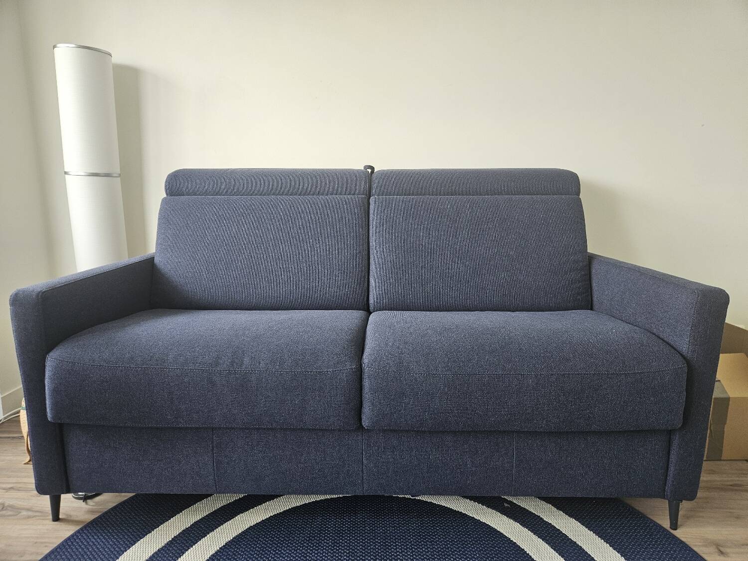 Amy fabric convertible sofa, the convertible house