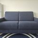 Amy fabric convertible sofa, the convertible house