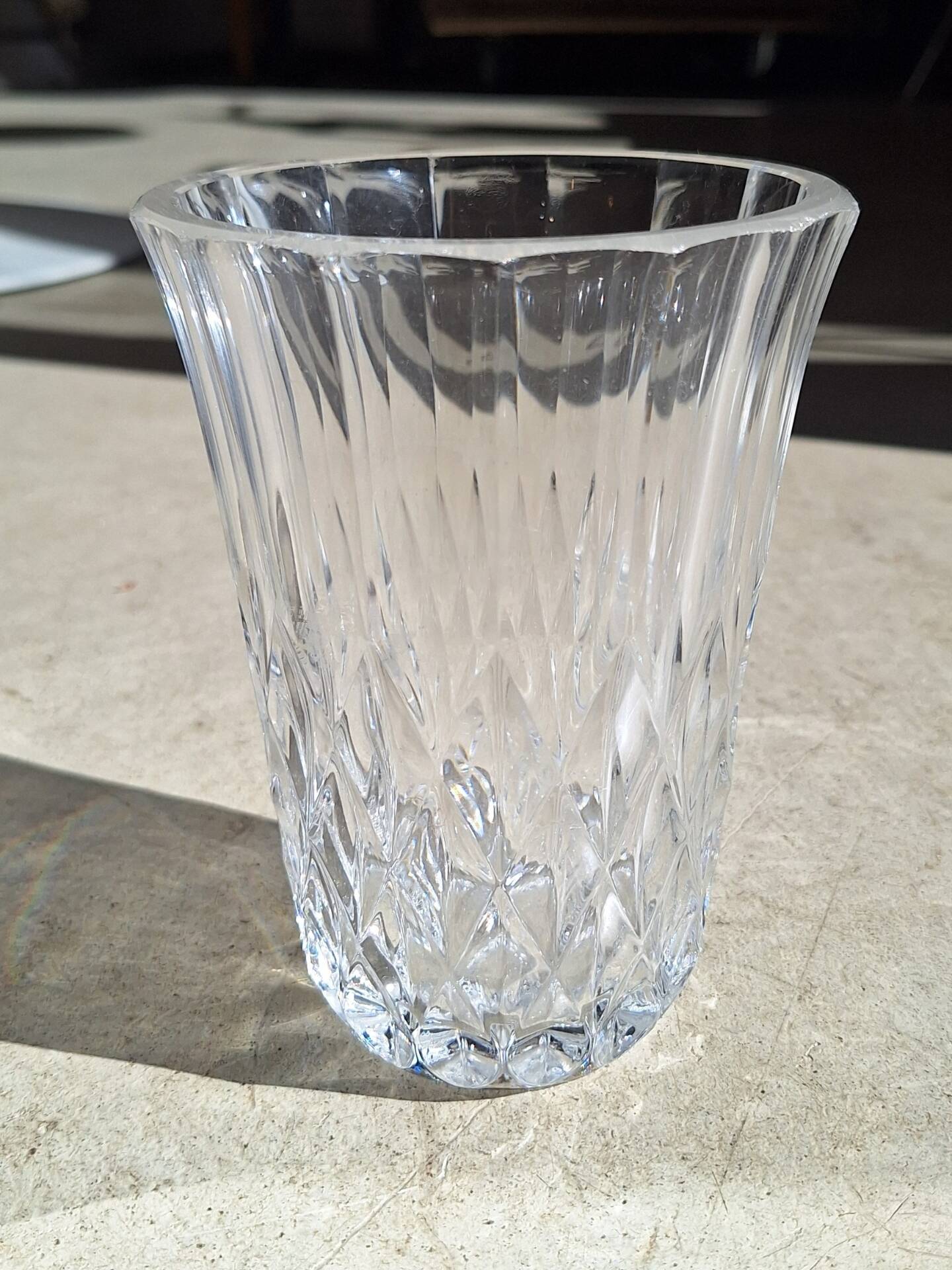 Vase en cristal Saint Lambert