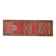 Handmade Turkish Vintage Oushak Runner Rug Pink Green Runner 105x327
