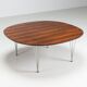 Piet Hein & Bruno Mathsson Superellipse coffee table Fritz Hansen Denmark 1968