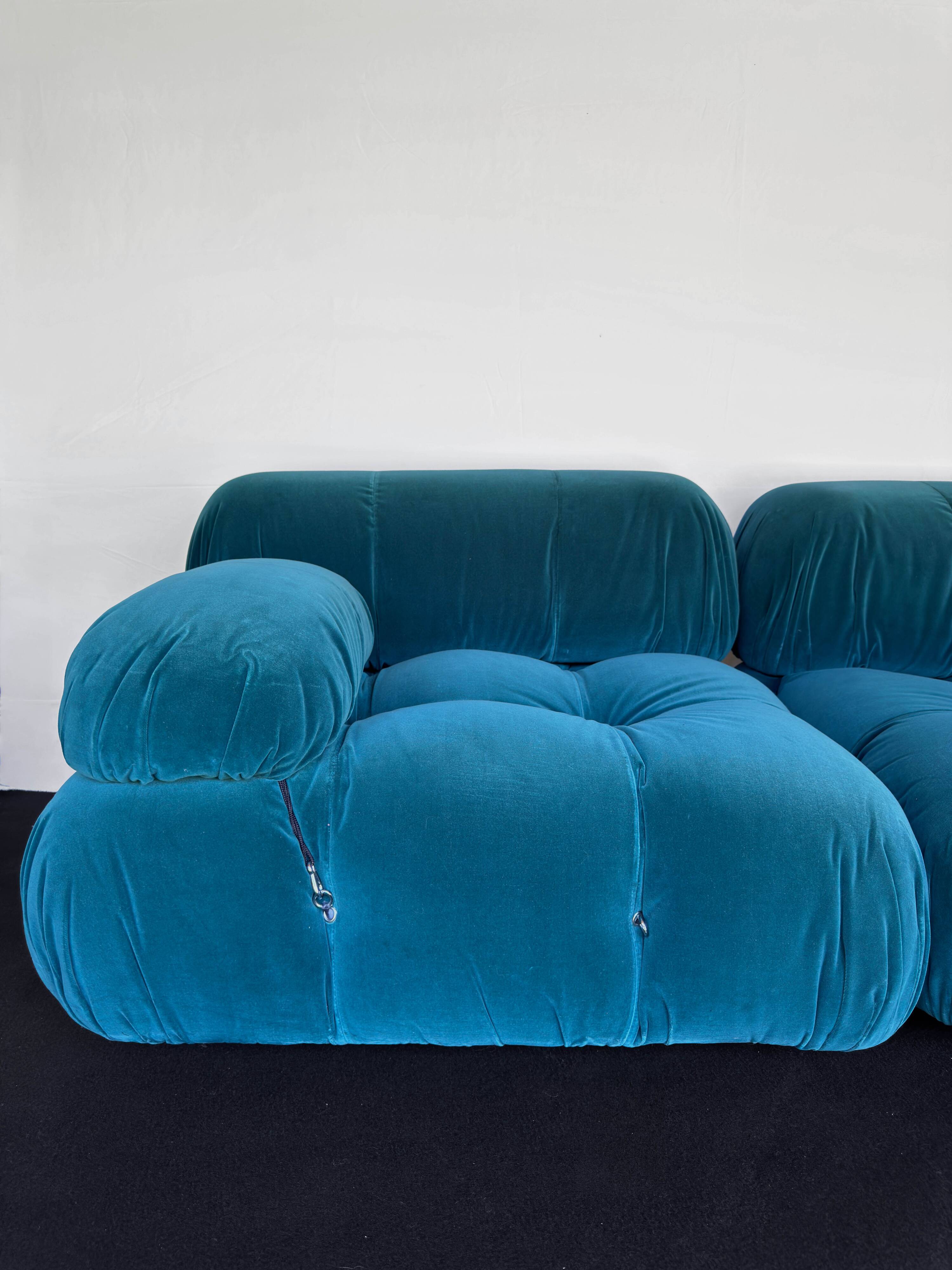 Modular sofa model "Camaleonda", design by Mario Bellini for B&B Italia, 70.