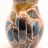 Sixties pitcher with foliage by Jean-Claude Malarmey in Vallauris