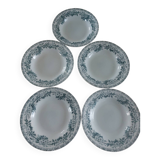 Set of Saint Amand Guadeloupe plates