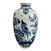 Vase ovoïde bleu de Delft,