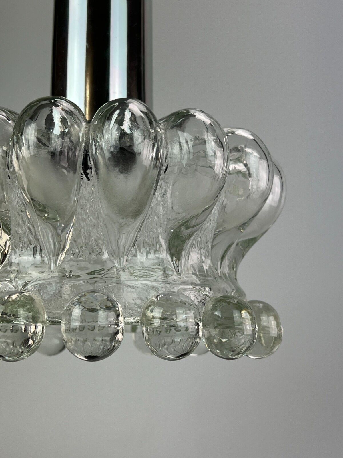 Hanging lamp glass bubble 60/70s