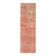 1970s Vintage Turkish Hand-Knotted Wool Cotton Red Runner Rug 82x270