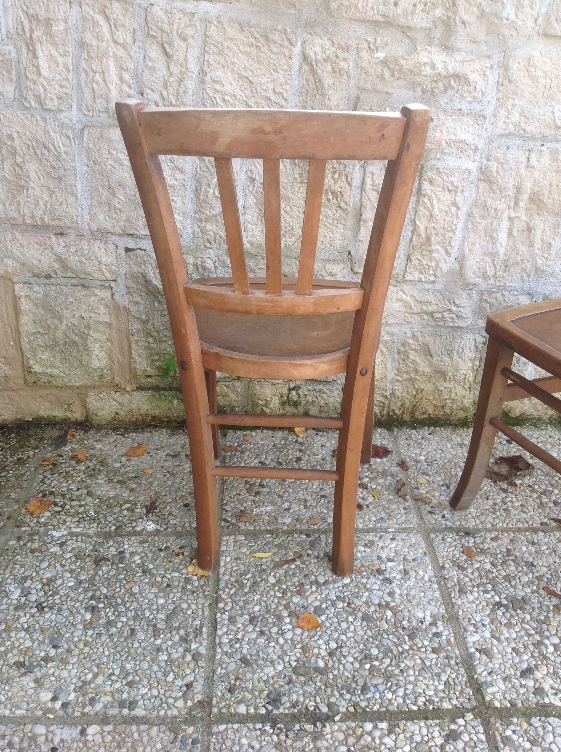 Paire de chaises bistrot Luterma vintage