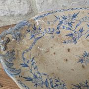 Antique U&C ceramic thorn bowl