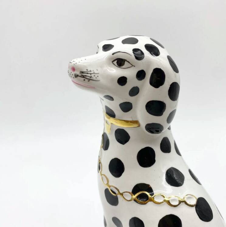 Large porcelain Dalmatian "San Marco", 1960s