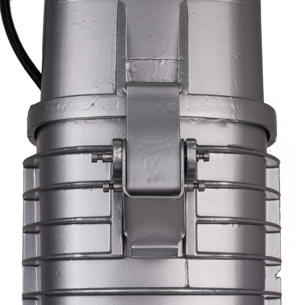 Large black polish factory pendant lamp from Polamp, 1980s