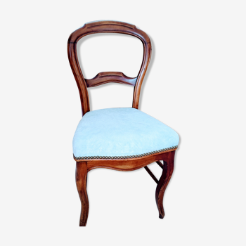 Louis Philippe chair sitting fabric