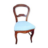 Louis Philippe chair sitting fabric