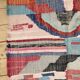Moroccan Berber carpet Kilim Boucherouite Neuf 1, 75x1m