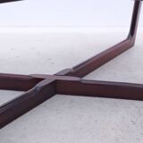 Scandinavian rosewood coffee table from dyrlund, denmark 1970