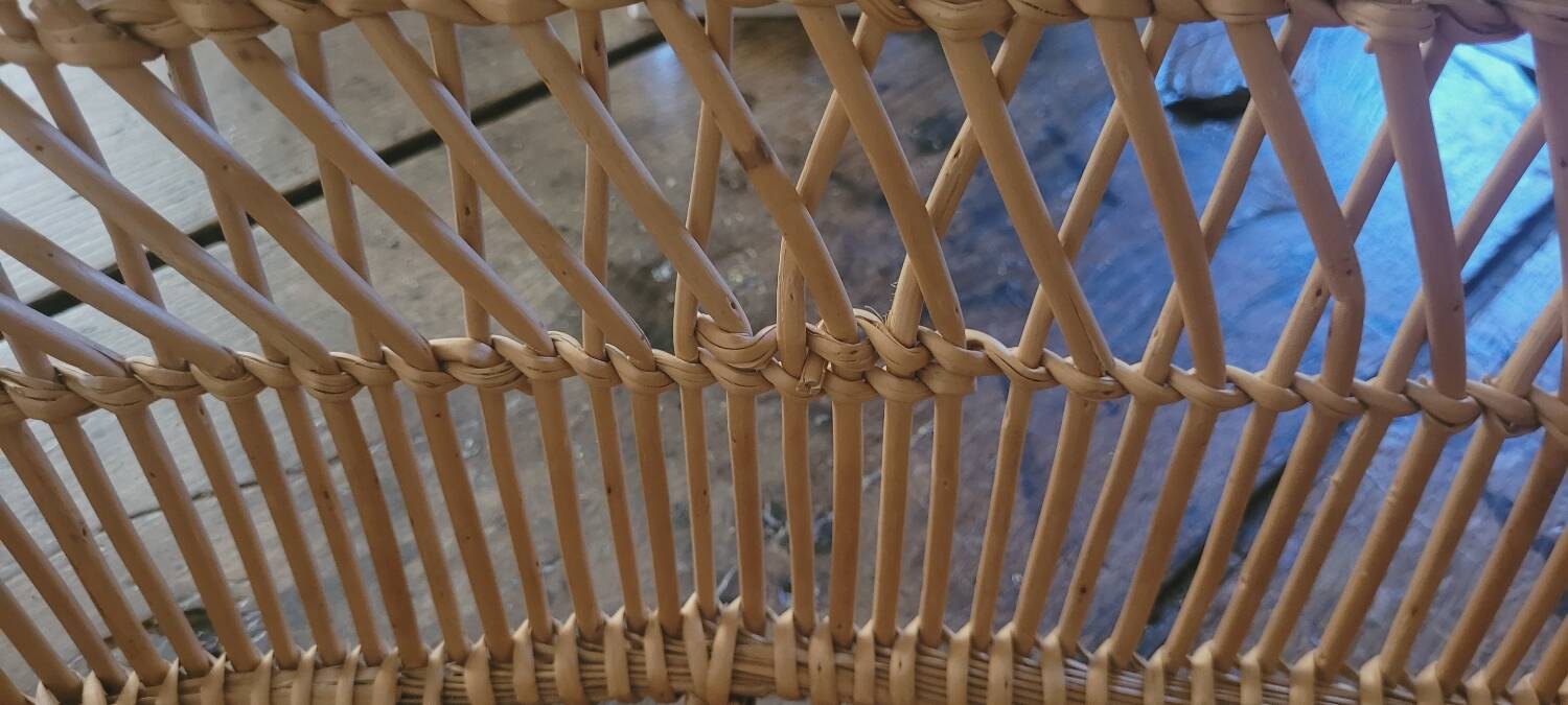 Doll bed, rattan doll