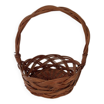 Vintage wicker basket