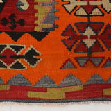 7x12 Scandinavian Kilim Rug, 205x384Cm