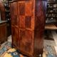 Domed wardrobe with Louis XV style inlaid decoration
