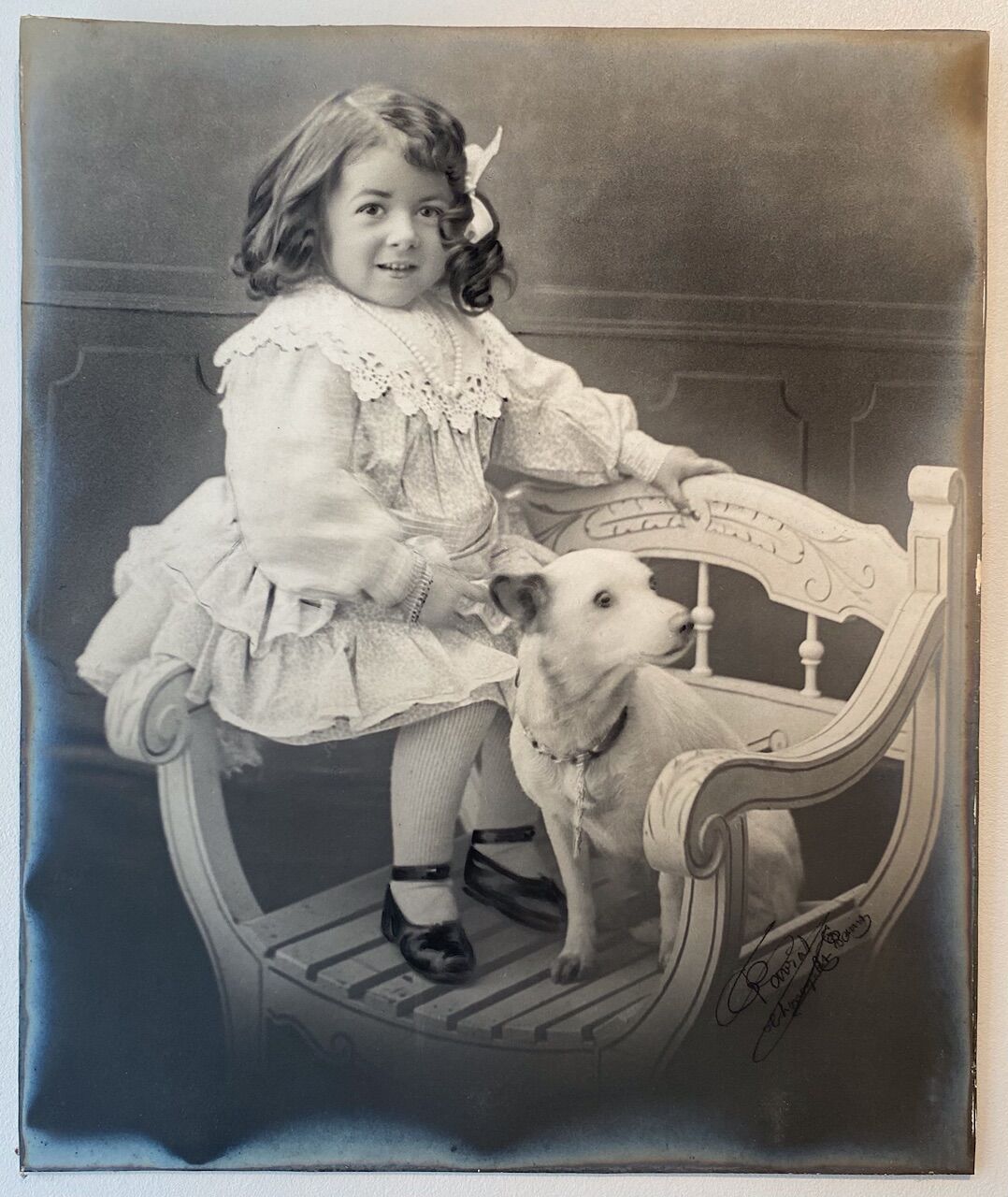 Old photo, signed, early XX century