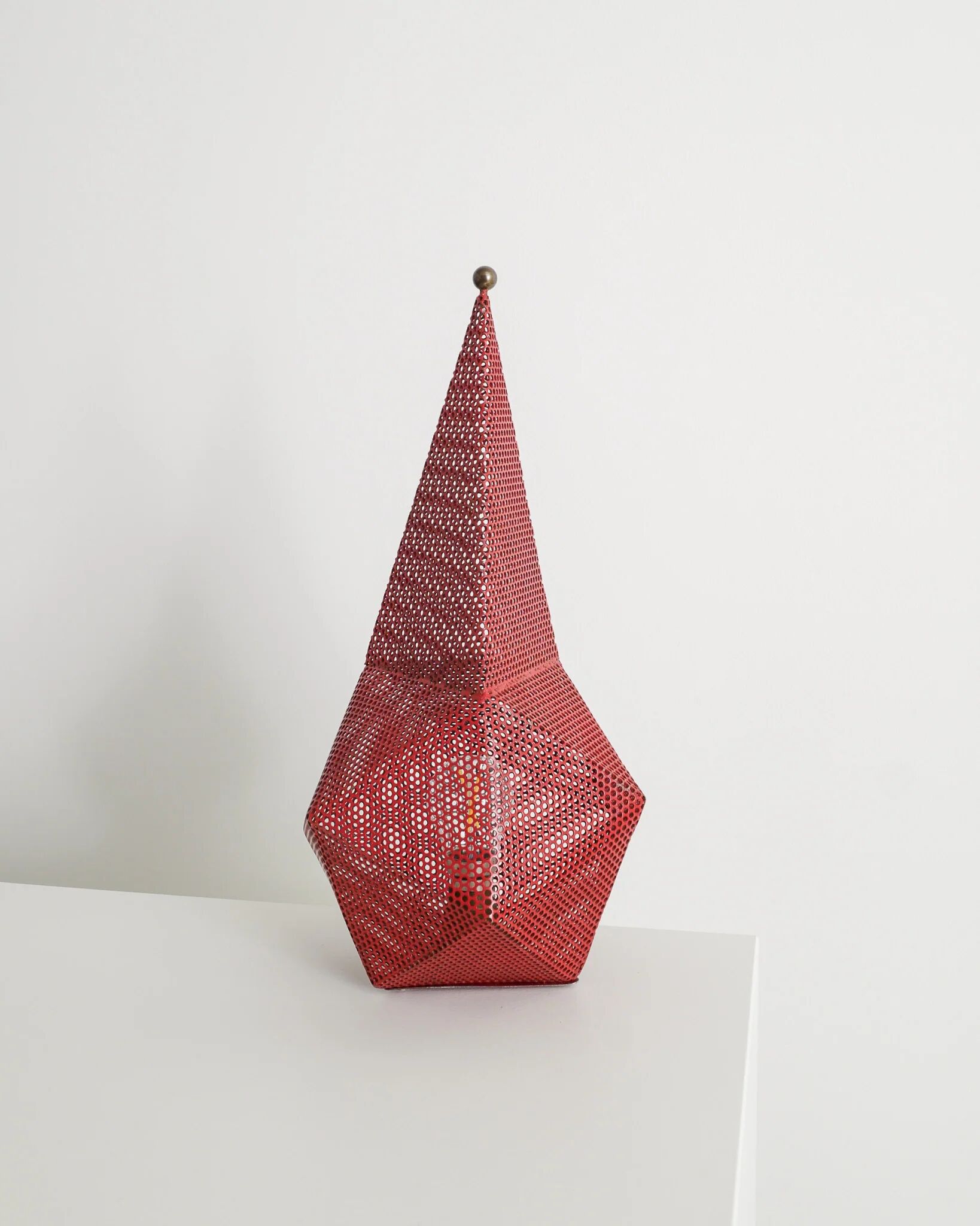 French Mid Century"Bagdad" Desk Table Lamp by Mathieu Matégot, 1950s