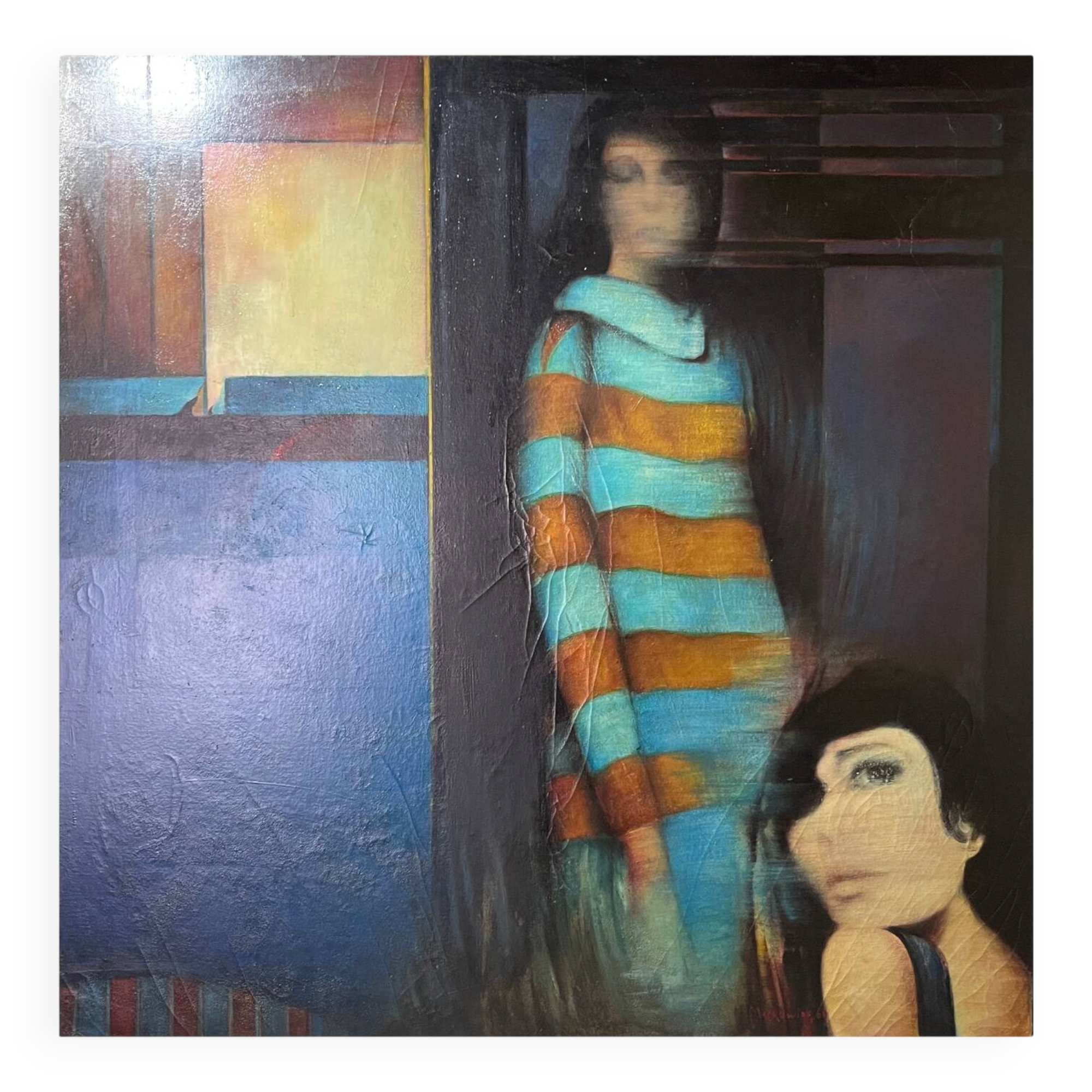 Belgian Pop'Art / Hyperrealist painting, oil on canvas painter, MACKOWIAK ERWIN, 1969