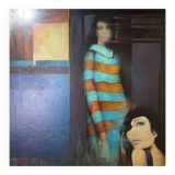 Belgian Pop'Art / Hyperrealist painting, oil on canvas painter, MACKOWIAK ERWIN, 1969