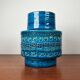 Mid-century Italian pottery vase from the Rimini Blu studio by Aldo Londi for Bitossi, 1960s.