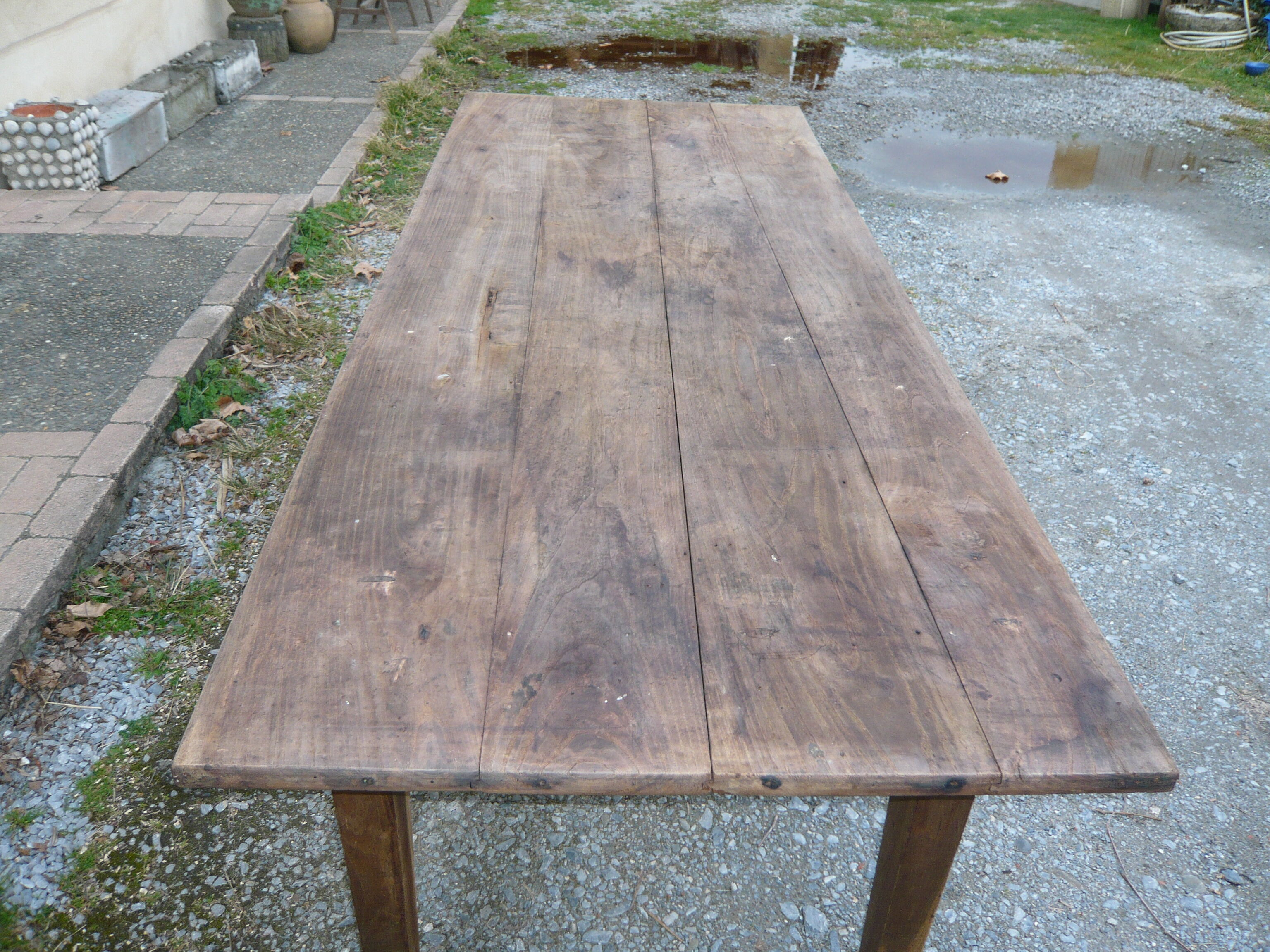 Old farm table