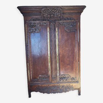 Carved cabinet of the eighteenth century