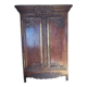 Armoire en chene sculptee du xviii ème siecle