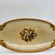 Set of 2 dishes - Creil et Montereau – Carnation model.