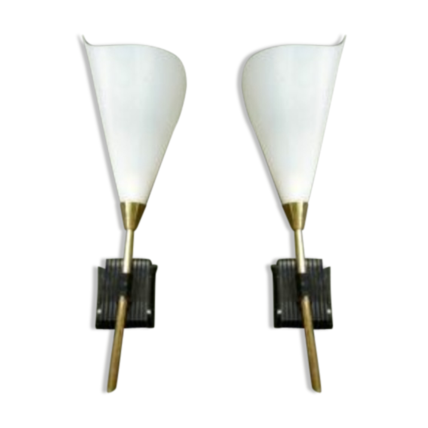 Pair of perspex 50-60 years